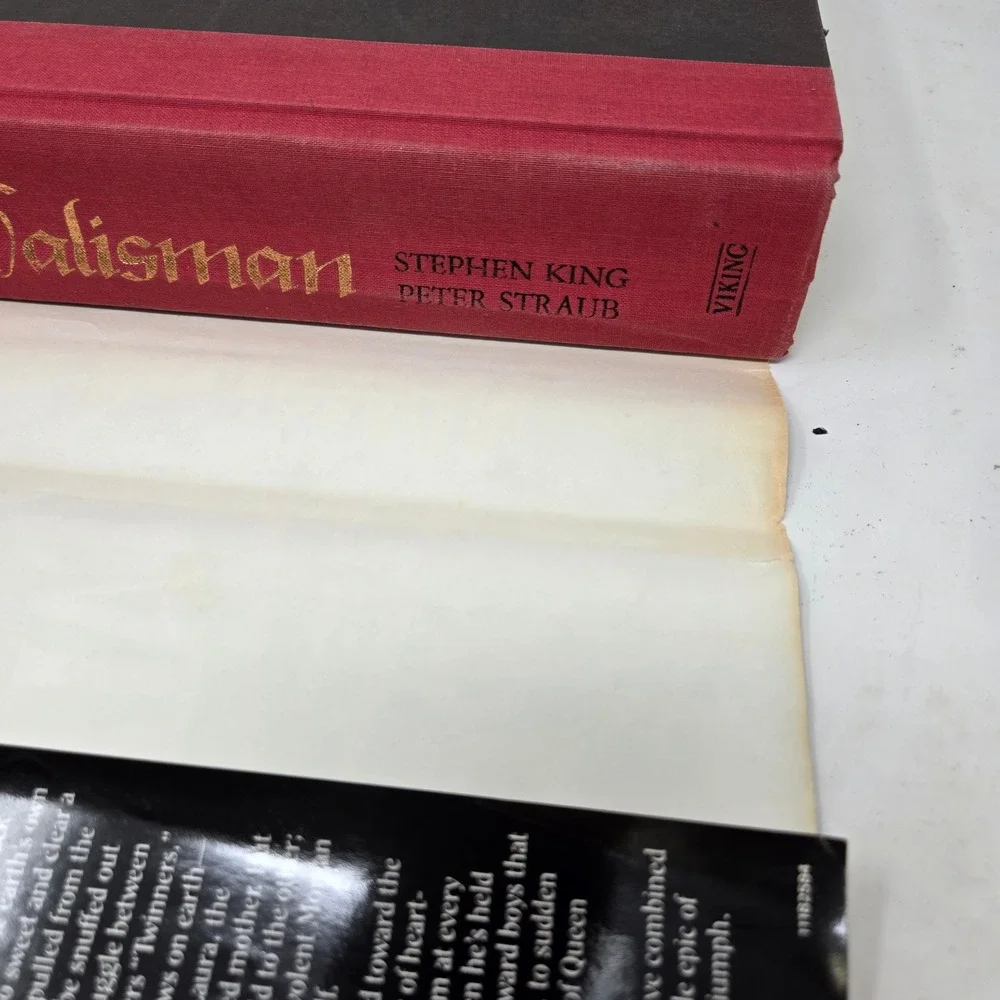 The Talisman Stephen King Peter Straub First Edition 1984 Viking Hardcover Book